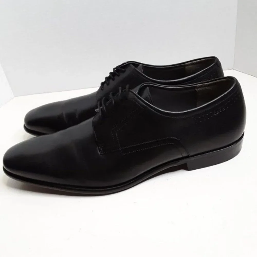 Hugo Boss Men's Oxford Black Shoes size 12M